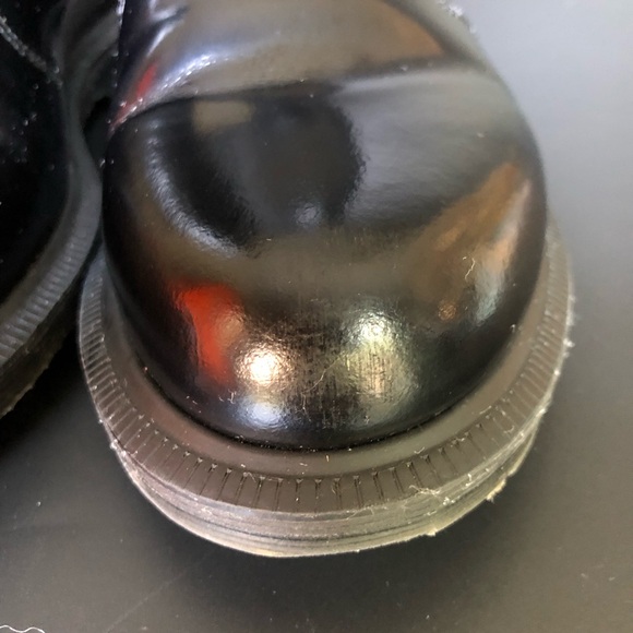 Dr. Martens Women's Black Patent Chelsea Ankle Boots - Picture 5 of 9